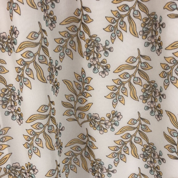 Loft lined print skirt with pockets xl 16 - Picture 2 of 9